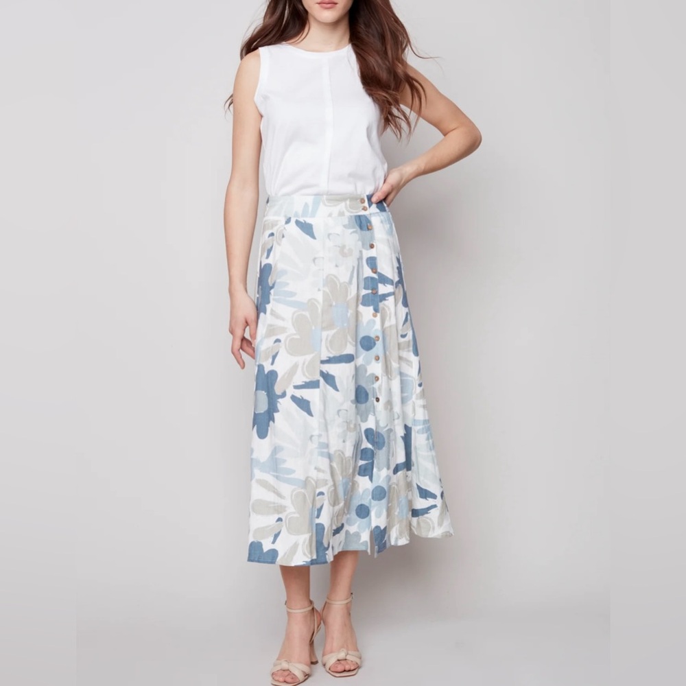 CHARLIE B FLOWY SKIRT
